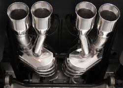 Silencieux avec valves Chevrolet Corvette Z06