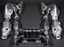 Silencieux avec valves + catalyseur sport F430 scuderia