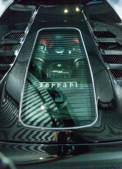 Capot carbone Ferrari 458 Spider