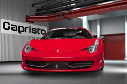 Ailettes avant carbone brillant Ferrari 458 Spider