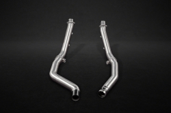 Tube suppression catalyseurs (echappement Capristo) Mercedes GL500 AMG