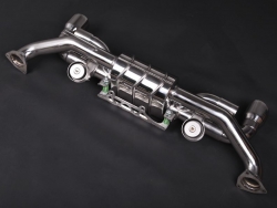 Silencieux avec valves + catalyseurs 200 cellules Porsche Turbo S 991 