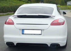 Silencieux avec valves Porsche Panamera V8 Turbo