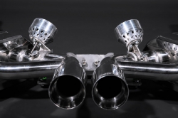 Silencieux + Catalyseurs 200 cellules Porsche Cayman / Boxster MK2.