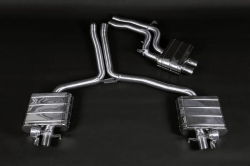Silencieux avec valves Audi RS4 B8 450 ch