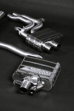 Silencieux avec valves Audi RS4 B8 450 ch